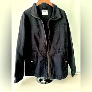 Women’s Old Navy Navy Blue Utility Jacket Size Small